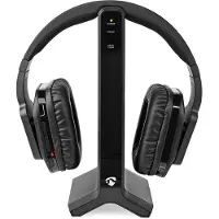 Nedis Hprf321bk Headset Argenté