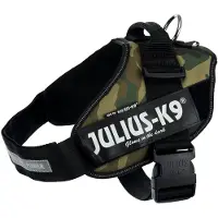 Julius-K9 Harnais Julius-K9 IDC Power, tailles 0 à 4, 58 à 76 cm / 40 mm, camouflage