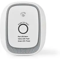 Nedis Smartlife Zigbee 3.0 Gas Sensor Argenté