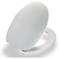 Pressalit 2000 abattant de WC avec couvercle blanc 124000-d07999