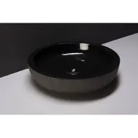 Forzalaqua Calvi porte-rouleau de toilette sans couvercle rond en Gunmetal PVD brossé SW721172