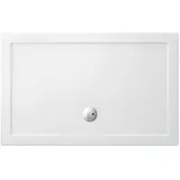 Crosswater Showertray receveur de douche 120x80x4cm rectangulaire blanc ST0R81200