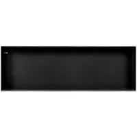 Looox Colour BoX inbouwnis - 90x30x10cm - RVS Zwart mat (CBOX90MZ) (90 x 10 x 30 cm)
