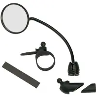 Busch + Müller Rétroviseur Cycle Star Round Universal Fixation Clip
