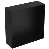 Plieger Inbox gebaut -in -Tennis - gebaut -up -Tennis - Edelstahl - 30x30x10 cm - mattschwarz (43300