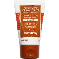 sisley Super Soin Solaire Teinté crème teintée protectrice visage SPF 30 teinte 3 Amber 40 ml