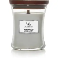 Woodwick Lavender & Cedar 275g Candle Clair