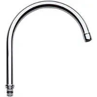 GROHE Bec déverseur 225 x 121 mm chr chrome