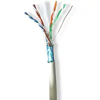 Nedis Stranded F/utp Copper 305 M Indoor Lszh Cat6 Reel Network Cable Multicolore