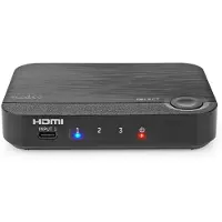Nedis Hdmi Converter Usb-c 2xhdmi In To Hdmi Out 4k Abs 60hz Noir
