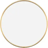 vidaXL Miroir mural Doré Ø 30 cm Rond