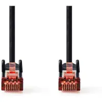 Nedis Câble réseau CAT6 | RJ45 mâle | RJ45 mâle | S/FTP | 20.0 m | Rond | LSZH | Noir | Label