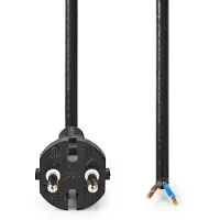 Ginza.se Câble d'alimentation pour hoover 10,0 m CEE 7/17 250 V AC 16 A Noir -