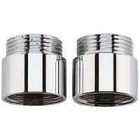 GROHE Rallonge DN 20, 20mm, 2 pièces chrome