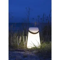 Ebuy24 Bristol lampe refroidisseur de vin rechargeable blanc.