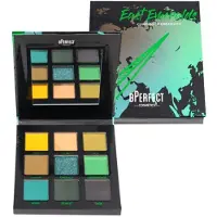 BPerfect Cosmetics Compass of Creativity palette de fards à paupières teinte East Emeralds 110 g