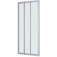 Nemo Start profi porte coulissante 86x195cm encastrée 86 90cm verre de sécurité transparent 5mm LXT90G