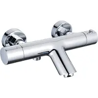 FortiFura Calvi Robinet baignoire thermostatique Chrome SW720223