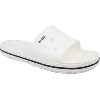 Crocs Slipper Crocs Crocband III Slide White Black-Schoenmaat 43 - 44