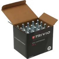 Trivio cartouche Co2 20 unités argent 25 g argent 25 g