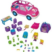 Pinypon Poupée Van avec figurines et accessoires
