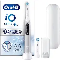 Oral-B iO Series 6N Gris + Brossette iO Gentle Care Supplémentaire