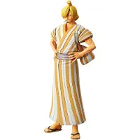 Banpresto Sanji Wanokuni La Grandline Hommes One Piece 17 Cm Multicolore One Size
