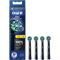 Oral-B Pro Cross Action Noir (4 pièces)