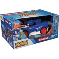 Carrera 1:18 Team Sonic Remote Control Car Bleu