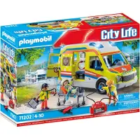 Playmobil City Life 71202 Ambulance avec effets lumineux et sonore