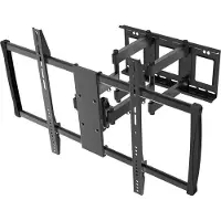 Macleans Support TV Support mural Téléviseur LCD LED Plasma de 60 à 100 pouces Curved
