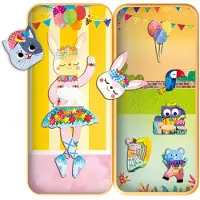 MierEdu - Boîte de puzzle magnétique - Animaux