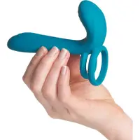 XOCOON Anneau Vibrant pour Couple à Télécommande - Bleu