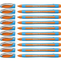 Schneider Stylo à bille Slider Memo orange, 10 pièces (Orange, 10 x)