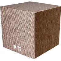 D & D Cube à griffer « I Love Happy Cats » beige, taille : L