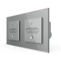 Livolo Nombre de glissières | Commutation | Maison intelligente | Gris | | Voir ici!