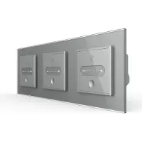 Livolo Nombre de glissières | Commutation | Maison intelligente | Gris | | Voir ici!
