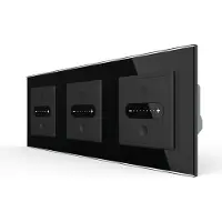Livolo Nombre de glissières | Commutation | Maison intelligente | Noir | | Voir ici!