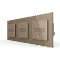 Livolo Nombre de glissières | Commutation | Maison intelligente | Or | | Voir ici!