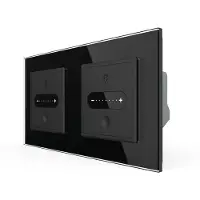Livolo Nombre de glissières | Commutation | Maison intelligente | Noir | | Voir ici!