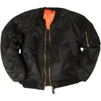Sturm Bundeswehr und Freizeitshop US Aviator MA1 Basic, veste en textile ,Noir ,5XL
