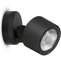Lombardo Noa 50 Applique murale Black | 60° | 3000K IP66