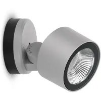 Lombardo Noa 50 Applique murale Light Grey | 60° | 2700K IP66