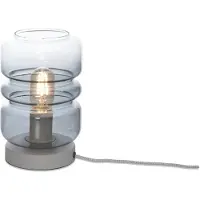 It's About Romi - Lampe de table Verona - Gris - 15x15x23cm Lampe de table - Lampe de chevet, salon, chambre à coucher
