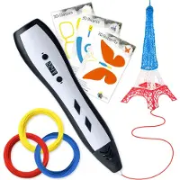 3D&Print 3D Pen Starterspakket Pro - 3 d Pen Vullingen PLA, ABS - LCD - 6 Standen - Advanced - Nano