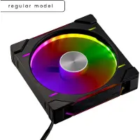 Phanteks D30 PWM Regular Airflow, Ventilateur D-RGB - 140mm, noir