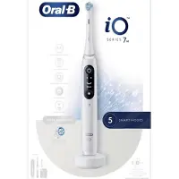 Oral-B iO Series 7W Blanc avec brossette supplémentaire