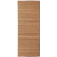 vidaXL Tapis en bambou marron à latte rectangulaire 150 x 200 cm
