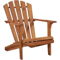vidaXL Chaise de jardin Adirondack en acacia massif