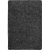 vidaXL Tapis shaggy antidérapant Gris 120x170 cm